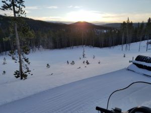 Cutler Nordic Trail Morning Grooming Photo